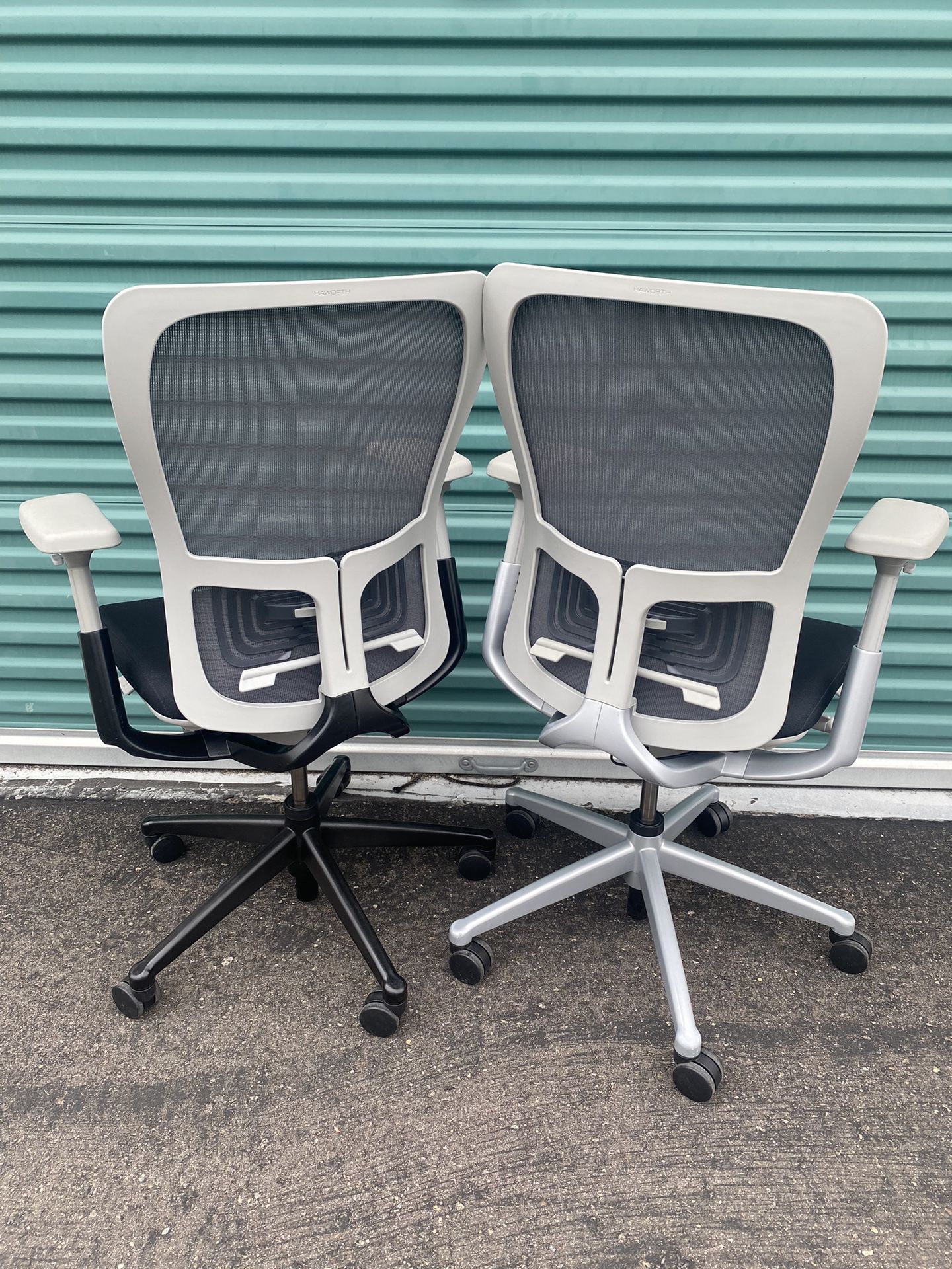 Haworth Zody high mesh back fully loaded office chair