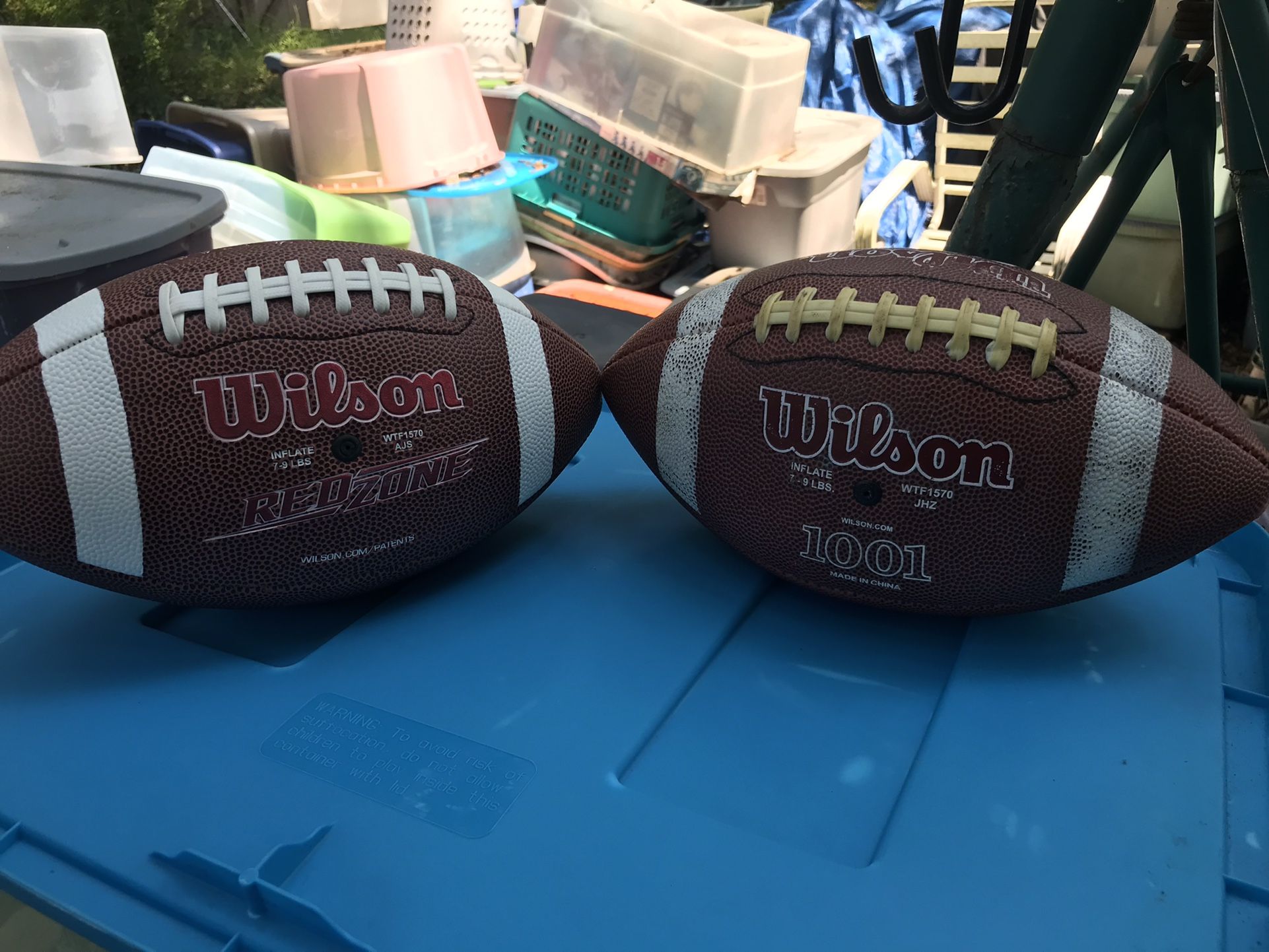 Lnew Wilson Footballs Only $15 Each Each