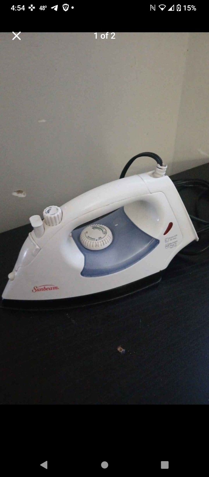 Sunbeam Clothes Iron