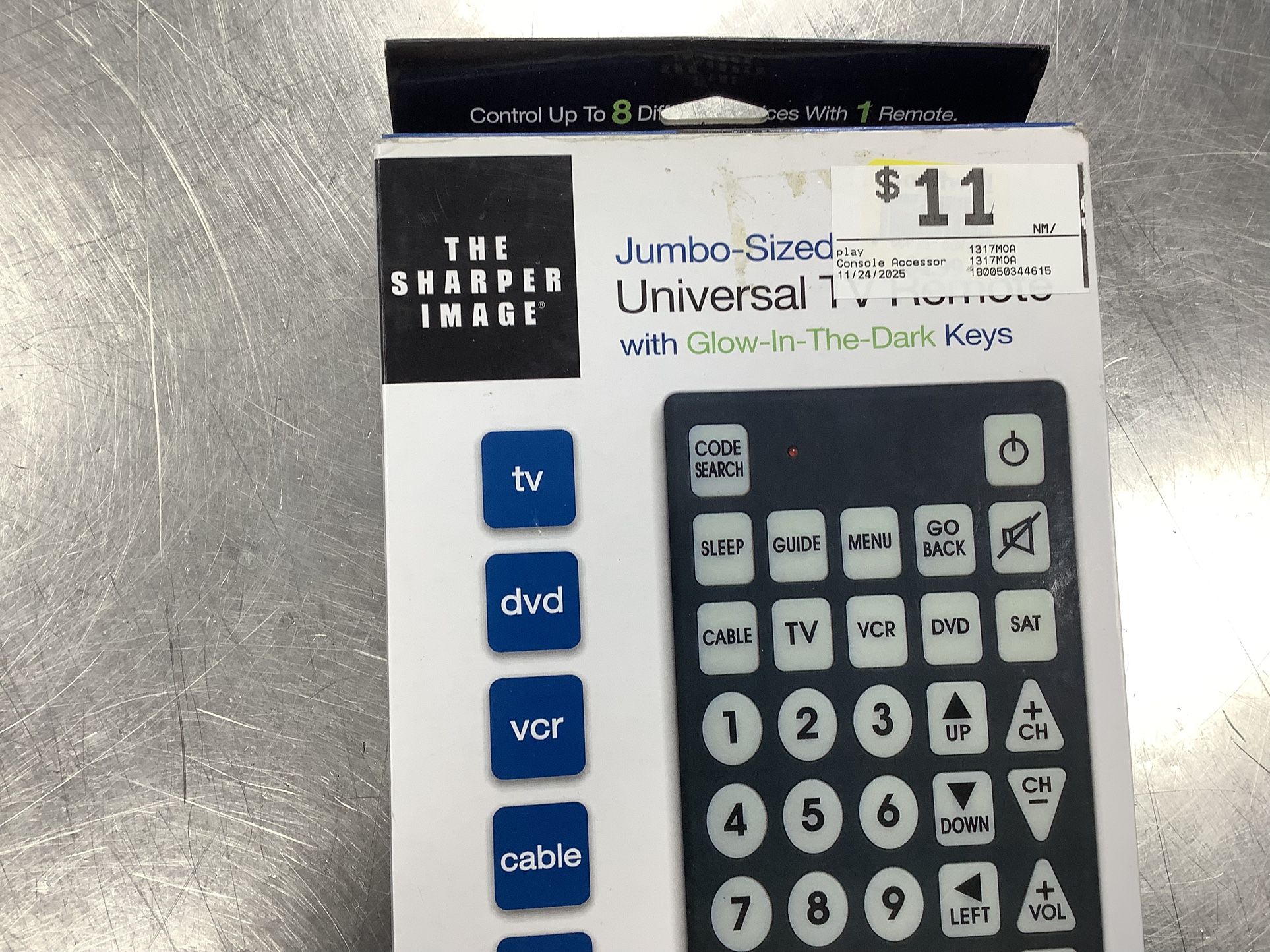 Jumbo-Sized Universal Remote