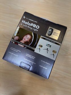 NEW!! HaloPro 8" LED Ring Light