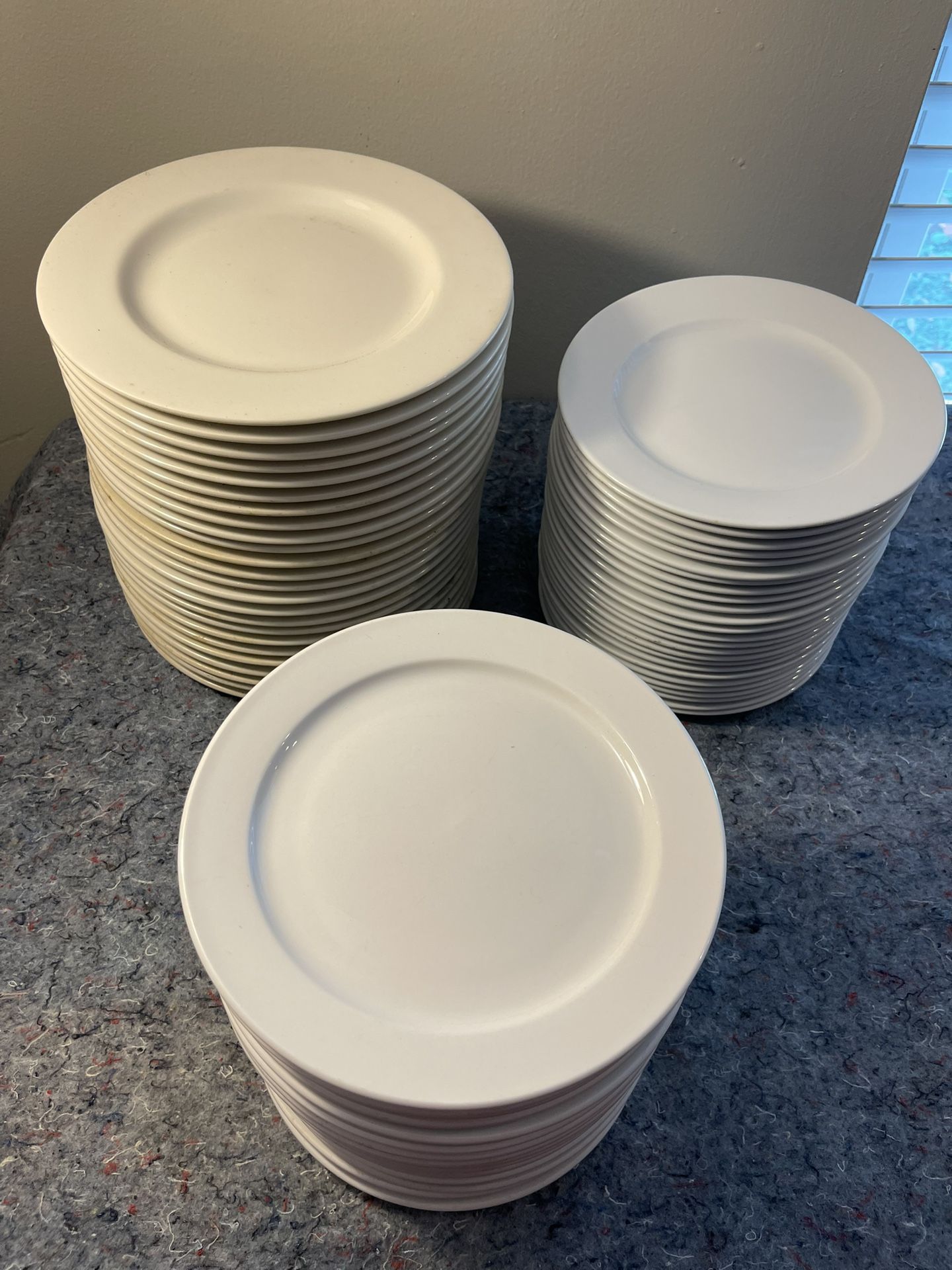 67-Piece Plate Set – Homer Laughlin, ITI, Vertex