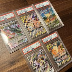 Graded English Pokémon cards