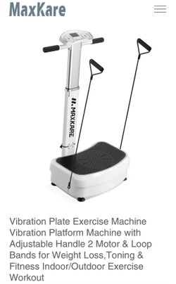 Maxkare Vibration Plate Exercise Machine Vibration 