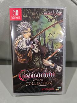 New Sealed Castlevania Advance collection nintendo switch game