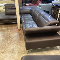 Leather Sectional Couch