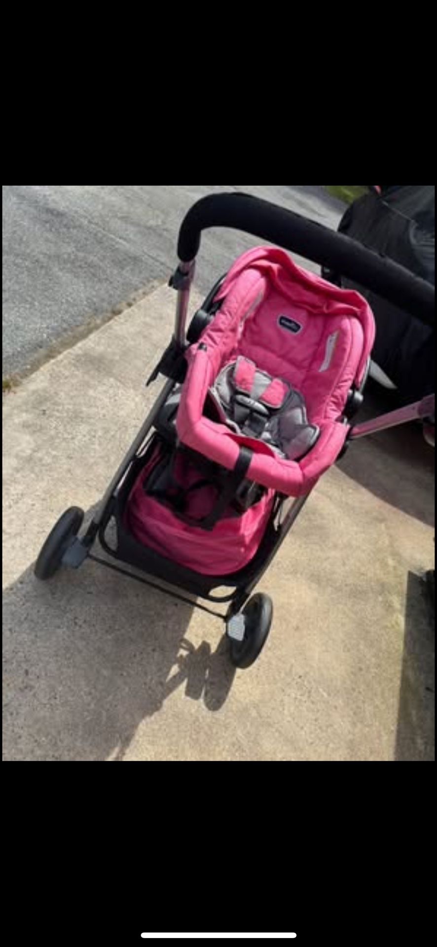 Babygirl Seat Stroller Combo