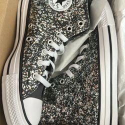 Converse Girls Size 4 Brand New