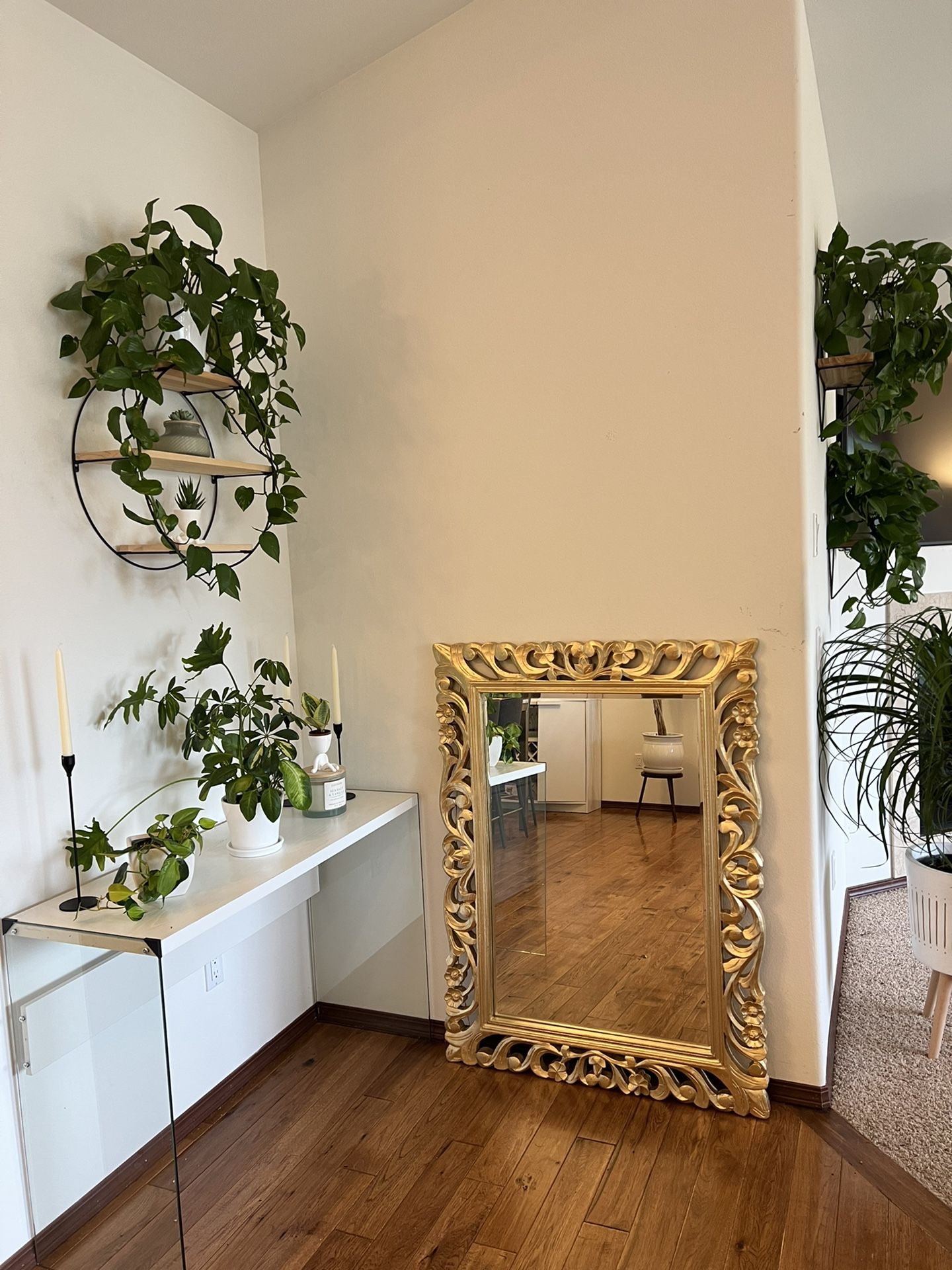 Large Ornate Gold Baroque Frame Mirror (48” X 36”) OBO for Sale in Shoreline, WA OfferUp