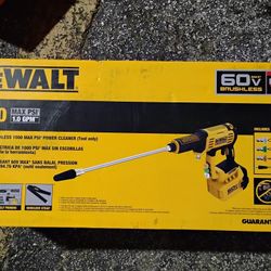 DeWalt 60V MAX cordless power cleaner (model DCPW1000B).