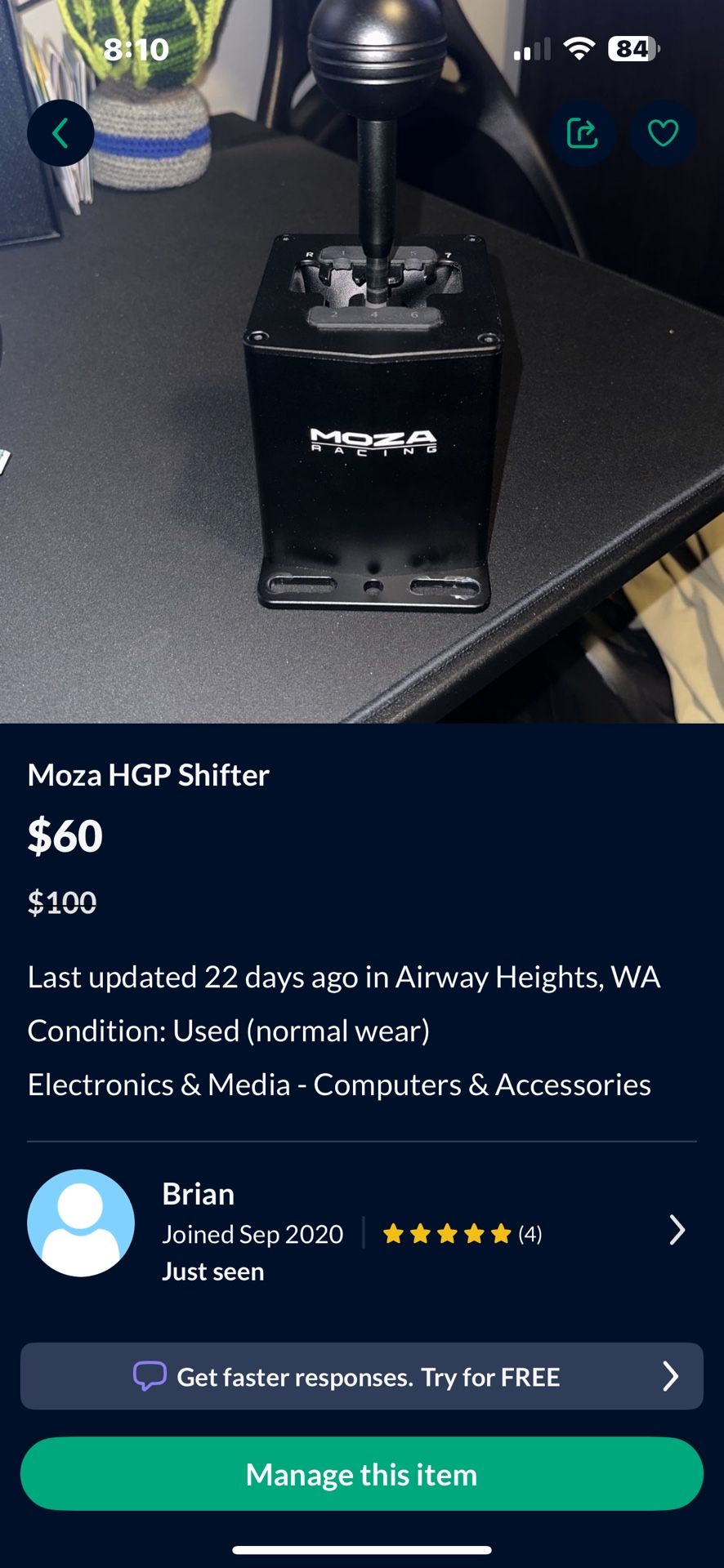 Moza Hgp Shifter