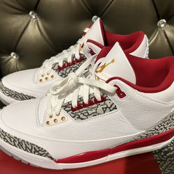 Jordan 3 Cardinal 