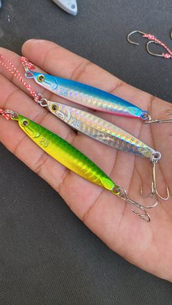 1oz Flat body jigs