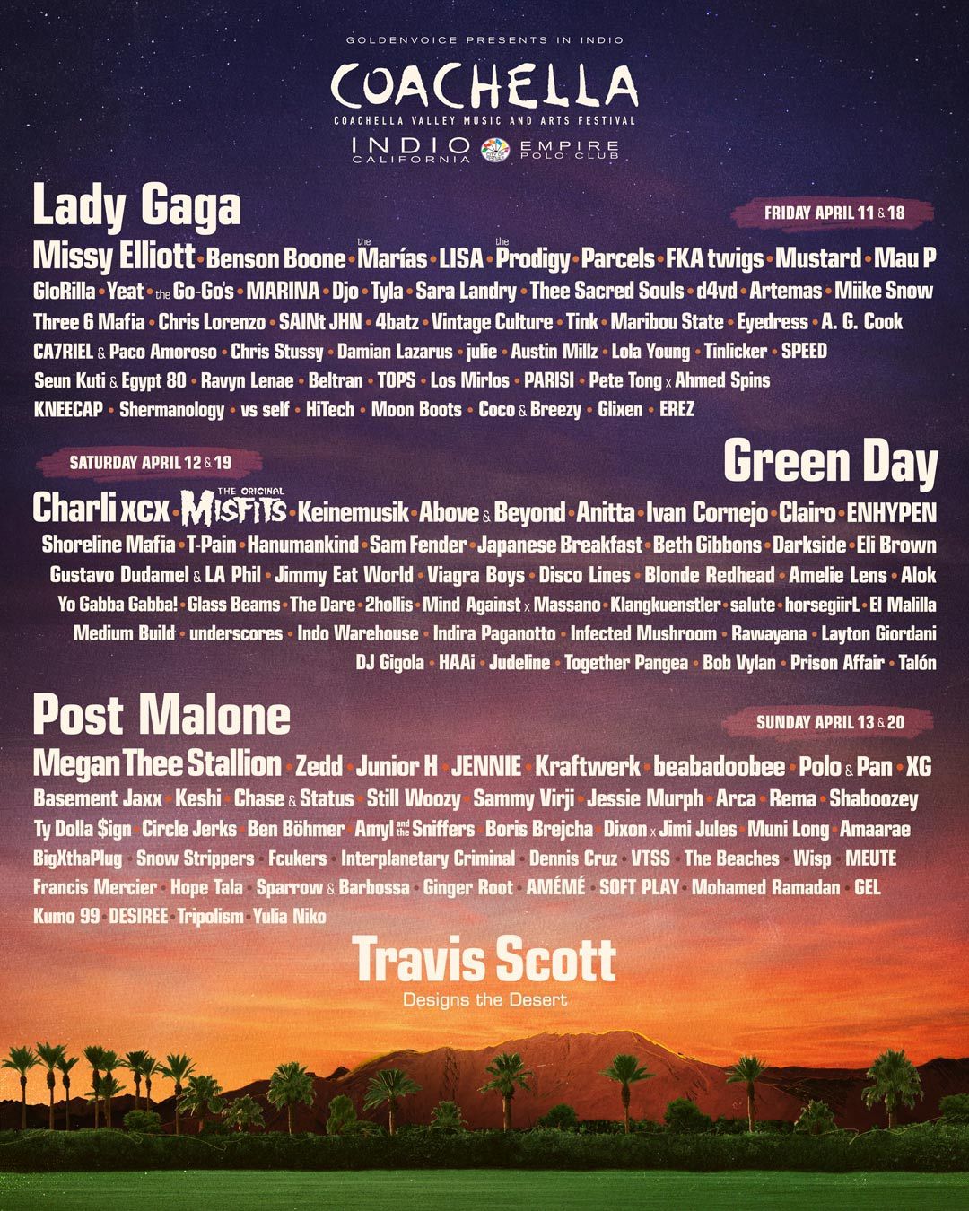 Coachella Weekend 1 VIP Wristbands