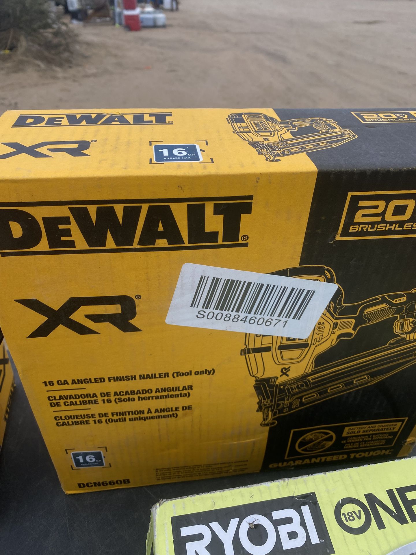 Dewalt Nailer 16 G Only Tool