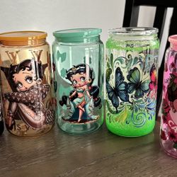 16oz Tumblers Betty Boop Etc.