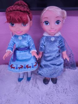 Disney frozen dolls set