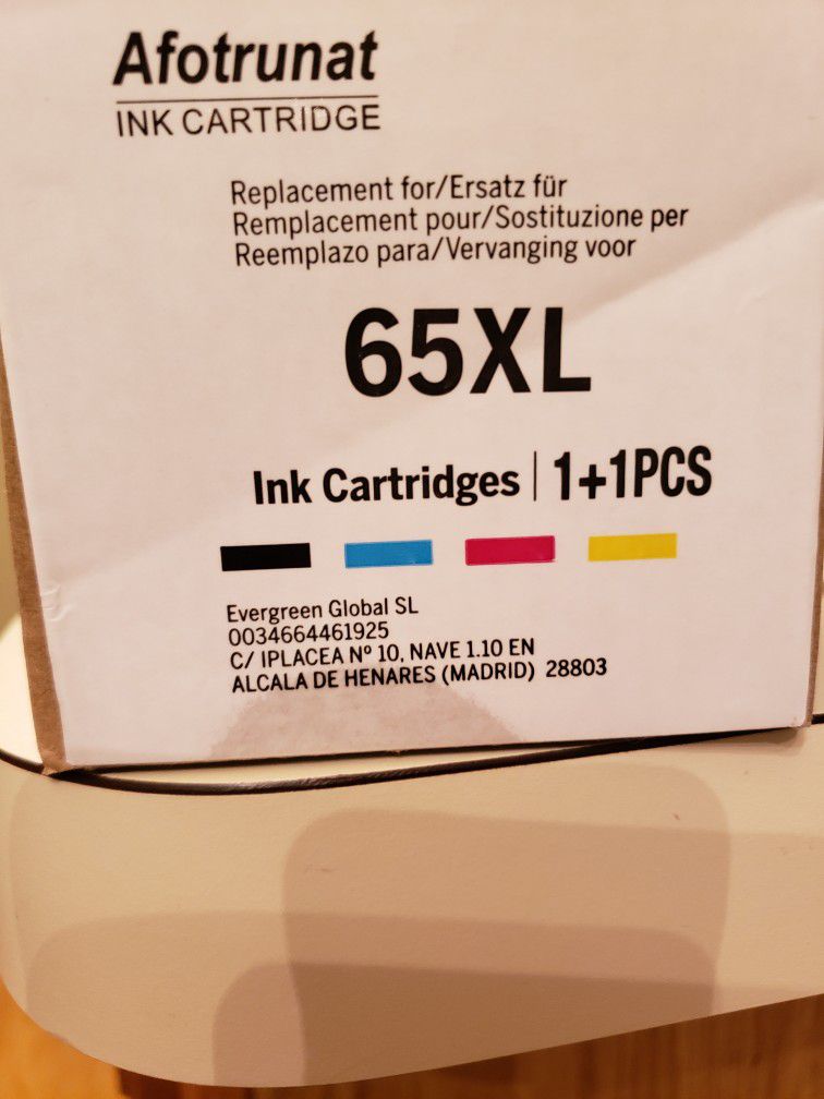 Printer Ink Cartridges Black And Tri Color