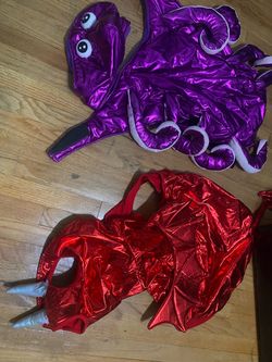 Dog Costumes - Octopus and Devil
