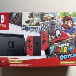NEW Nintendo Switch Super Mario Odyssey Edition System Console UNOPENED SELL/TRADE