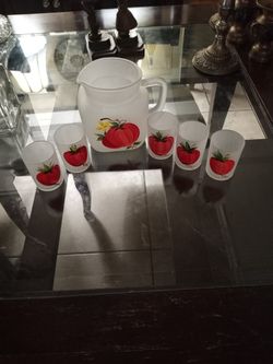 Vintage Juice Pitcher