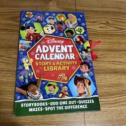 Disney Advent Calendar Story And Activity Library Book