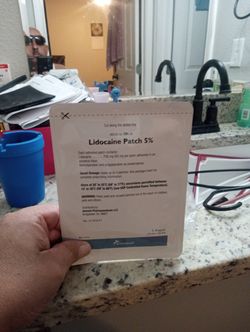 Lidocaine patches 5 percent