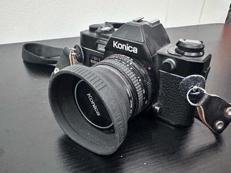 Konica FP-1 35mm Film SLR Camera