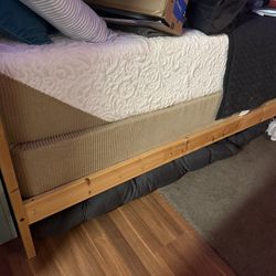 Full Size Mattress, Box Spring, Frame