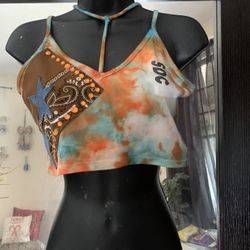 Woman’s Size Large Bikini Crop Shirt
