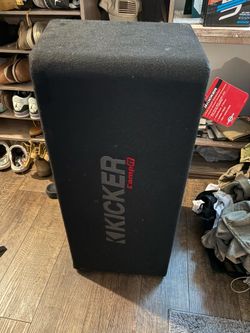 KICKER CompR Dual 12" Dual-Voice-Coil 2-Ohm Subwoofer