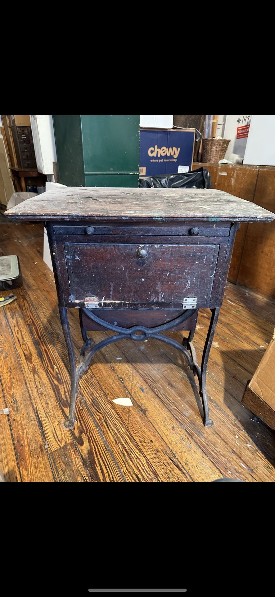 vintage multifunction table