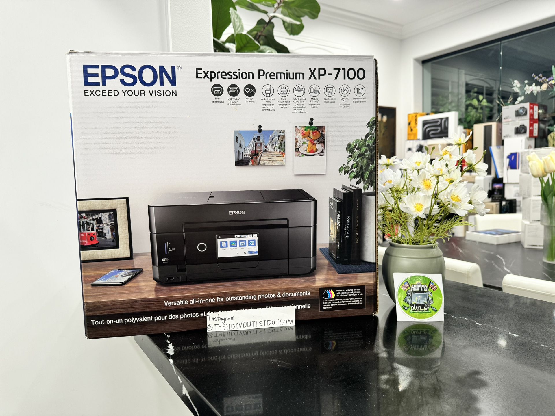 Epson Expression Premium XP-7100 Wireless All In One Inkjet Printer 