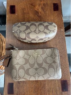 Small Coach Bag & Sunglasses Case