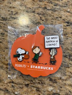 Starbucks snoopy pins