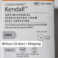 Sterile Antimicrobial Disc 10ct