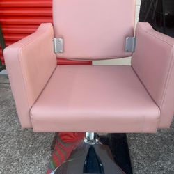 Silla de salón con diseño de diamantes hidraulica