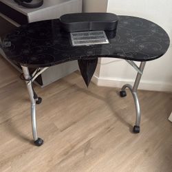 Mesa de Manicura Portátil Con Motor(Nail Table)