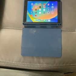 iPad 6th Generation. 9.7 Inch Screen, With Cover.  32gb