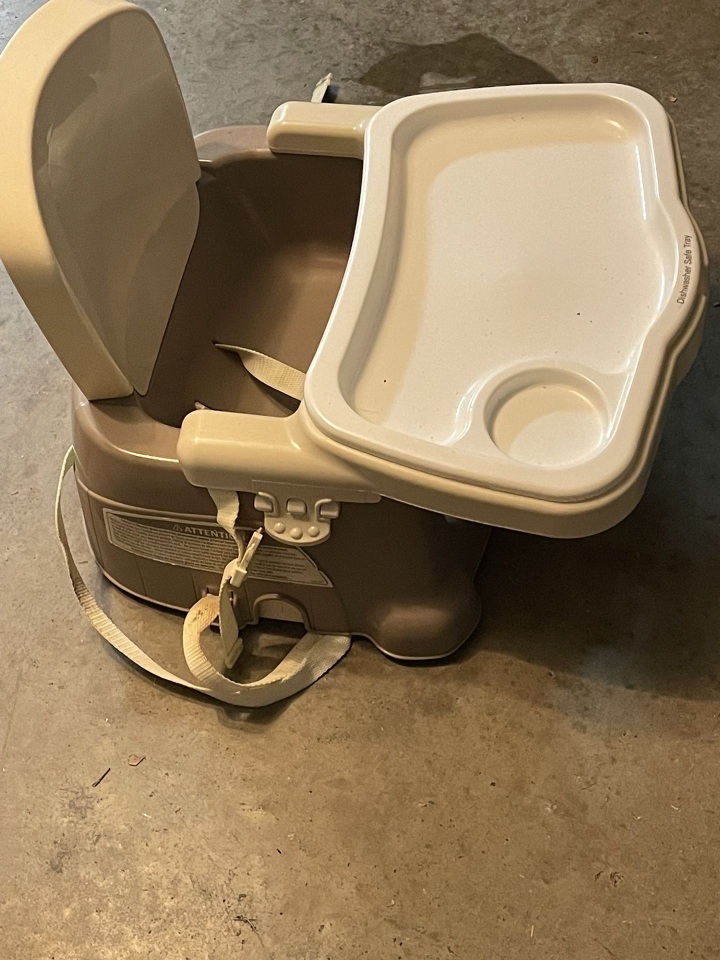 High Chair To Be Strapped A Seat