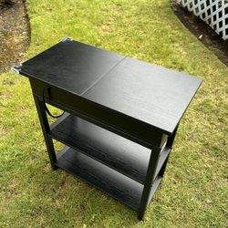 End Table With Charging Station - OBO