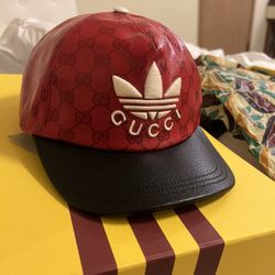 Gucci x Adidas GG Allover Logo Cap