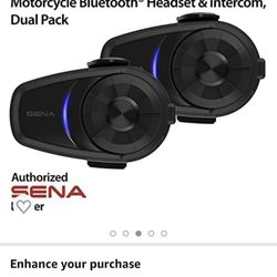 10s Motorcycle Bluetooth Communication System Dual