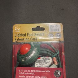 Lighted Foot switch Extension Cable