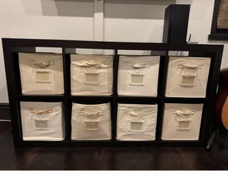 8 section cubbies/room divider