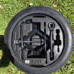 SPARE TIRE 16" WITH JACK KIT FITS 2010 thru 2024 KIA SOUL