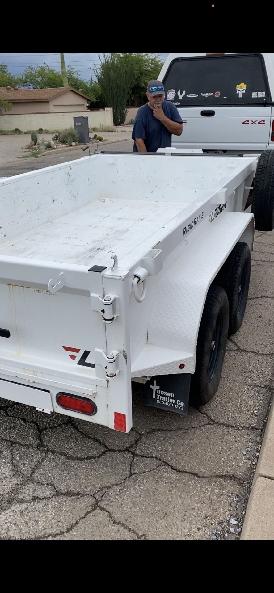 Lamar Dump Trailer (Rigid Rails ) 6x10