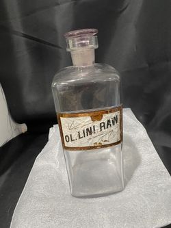 Antique Apothecary Bottle