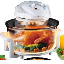 Electric Air Fryer Turbo Convection Oven Roaster Steamer,Halogen Oven Countertop Great for French Fries & Chips

￼

￼

￼

￼

￼

