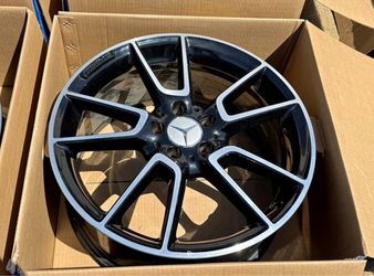 REAR 2 RIMS 2022 Mercedes C300 C450 C43 AMG 19" OEM Wheels Rims 19X8.5
